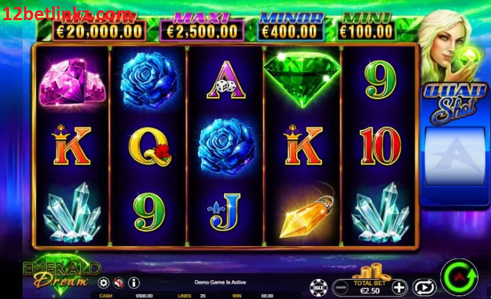Emerald Dream Quad Shot Slot