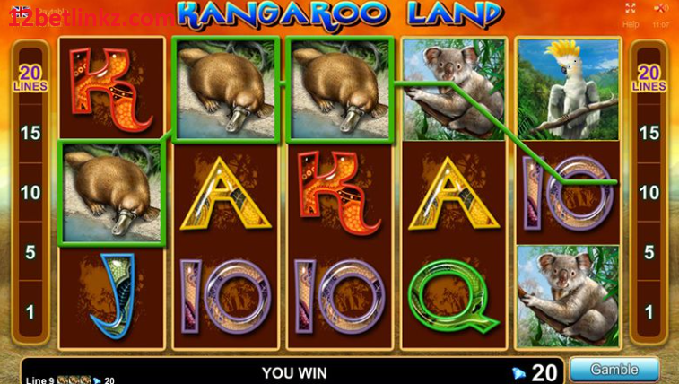 Slot Kangaroo Land