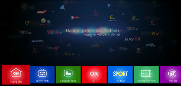 Ứng dụng VTVcab On Ứng dụng VTVcab On